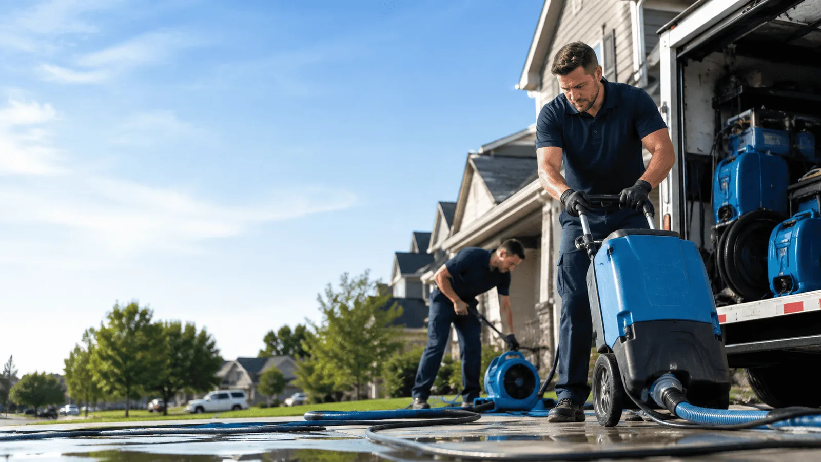 Odor Removal being performed in Battle Creek, IA